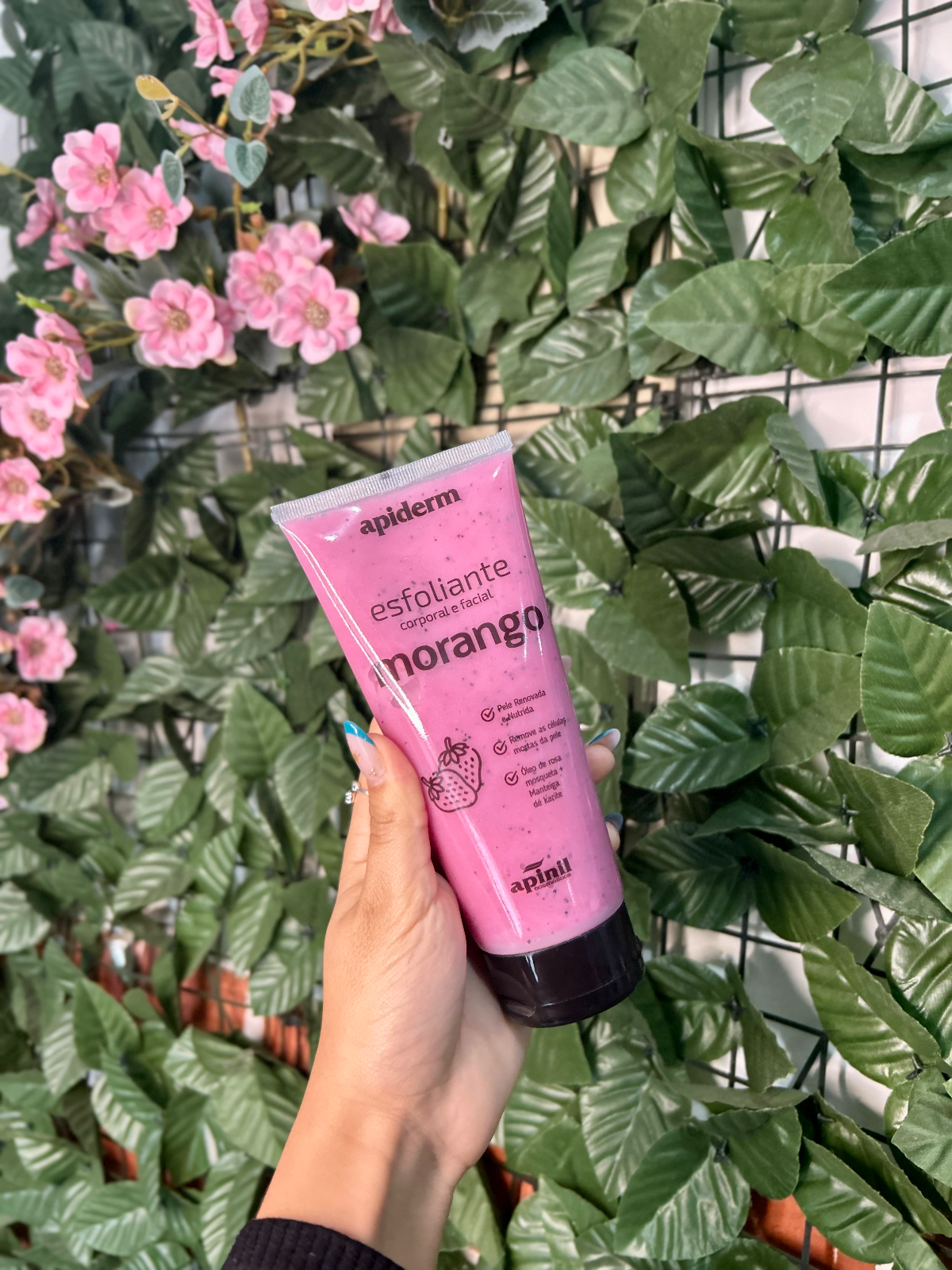 Esfoliante Corporal e Facial Apiderm