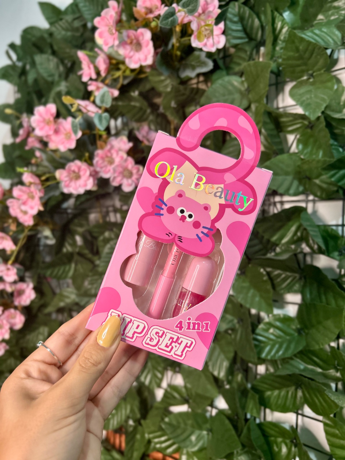 Kit Lip Set 4 em 1 da Ola Beauty